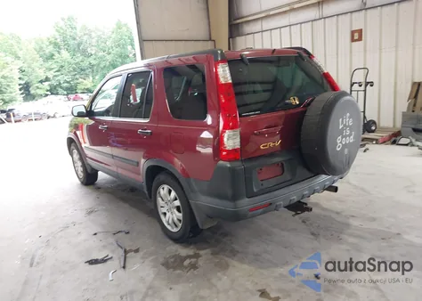 2006 Honda Cr-V Ex z USA, uszkodzony, nr VIN SHSRD788X6U424304